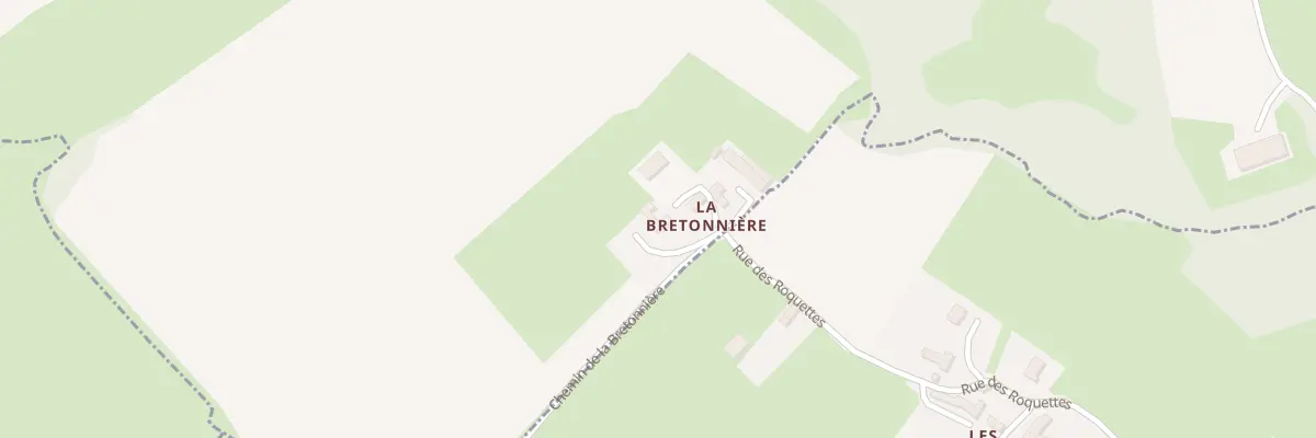 Plan du 5125F La Bretonniere à Agy