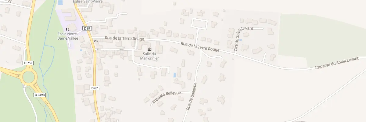 Plan du 4 Rue Bellevue à Cheffois