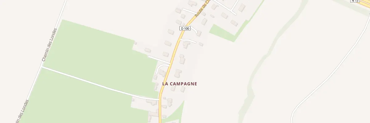 Plan du 17 Rte de Crouay à Tour-en-Bessin