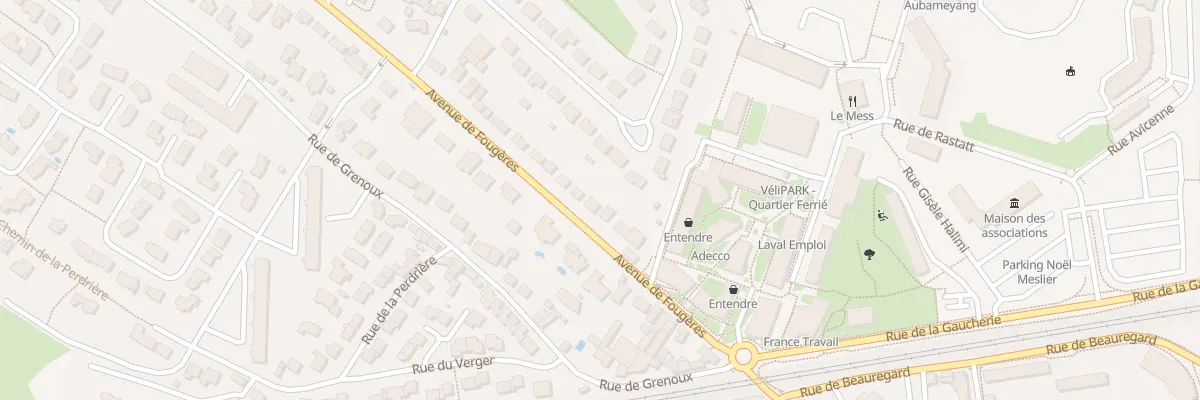 Plan du 32 Av de Fougeres à Laval