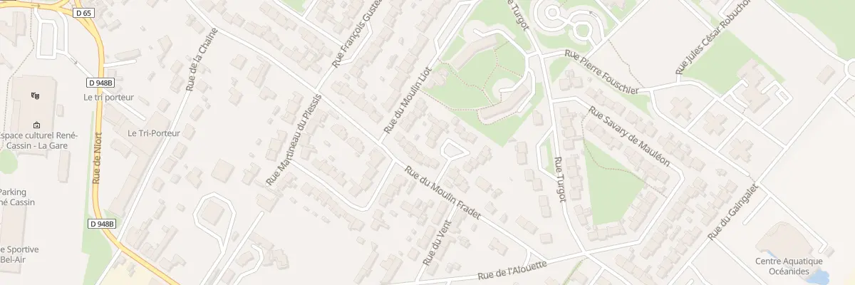 Plan du 3 Rue françois bouron à Fontenay-le-Comte