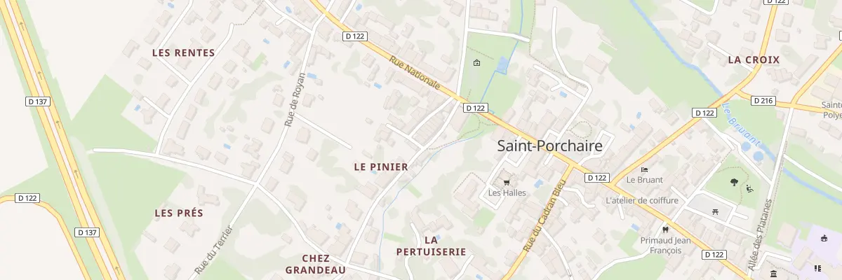 Plan du 14 Rue Cité Chauvin à Saint-Porchaire