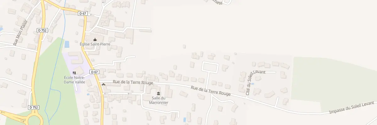 Plan du 24 Cité de la terre rouge à Cheffois