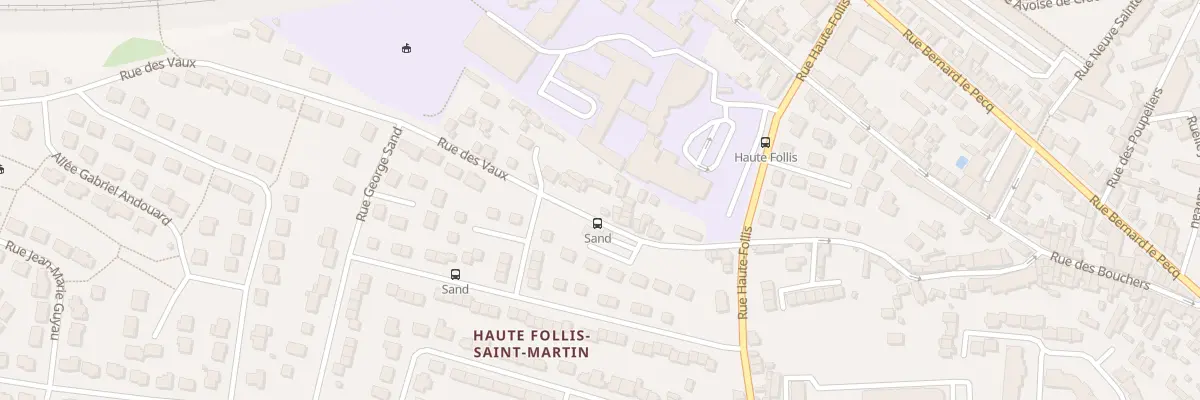 Plan du 32 Rue des Vaux à Laval
