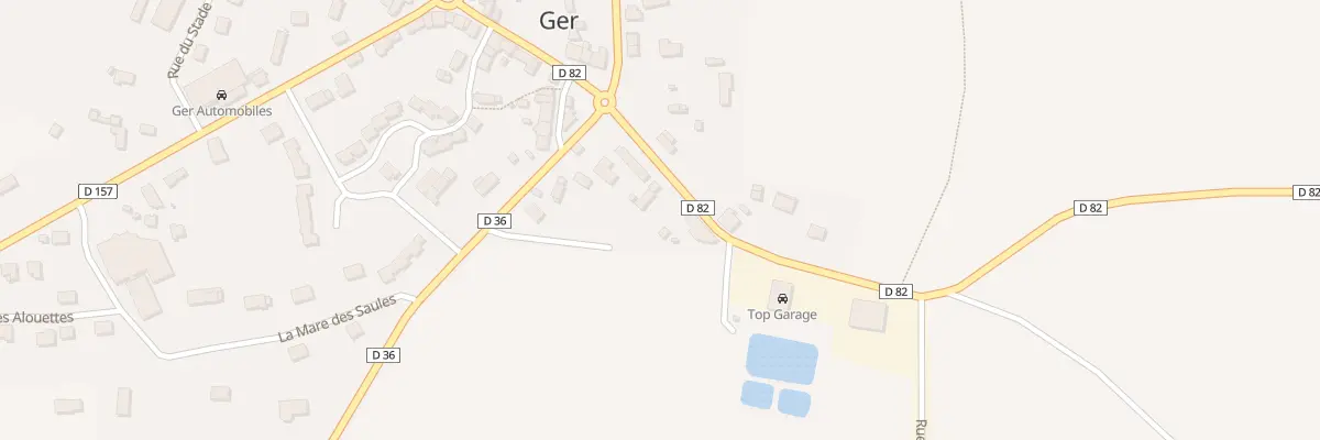 Plan du 26 Rue du Bocage à Ger