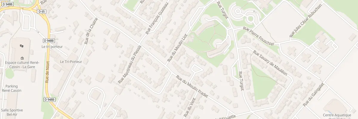Plan du 4 Rue du moulin liot à Fontenay-le-Comte