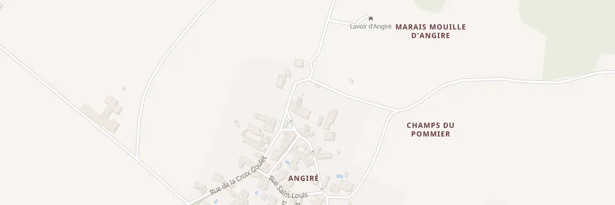 Plan du 17 Rue du Petit Goulet à Courçon