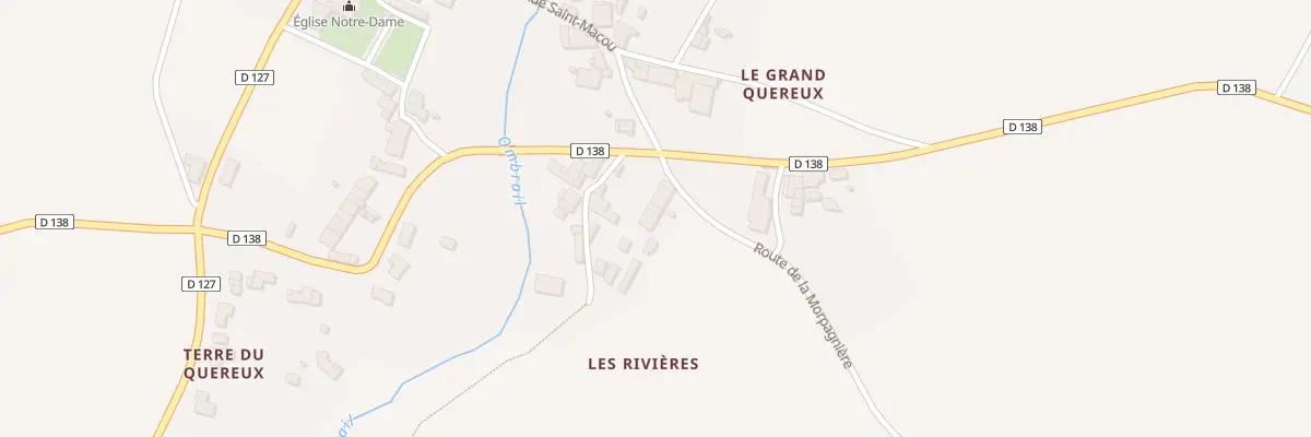 Plan du 18 Rue Saint-Macou à Thézac