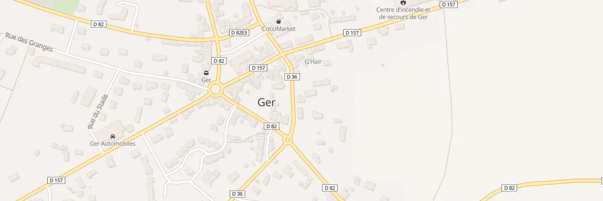 Plan du 9 Rue de la Sélune à Ger