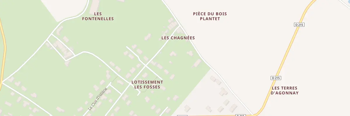 Plan du 35 Rue des Fosses à Bords