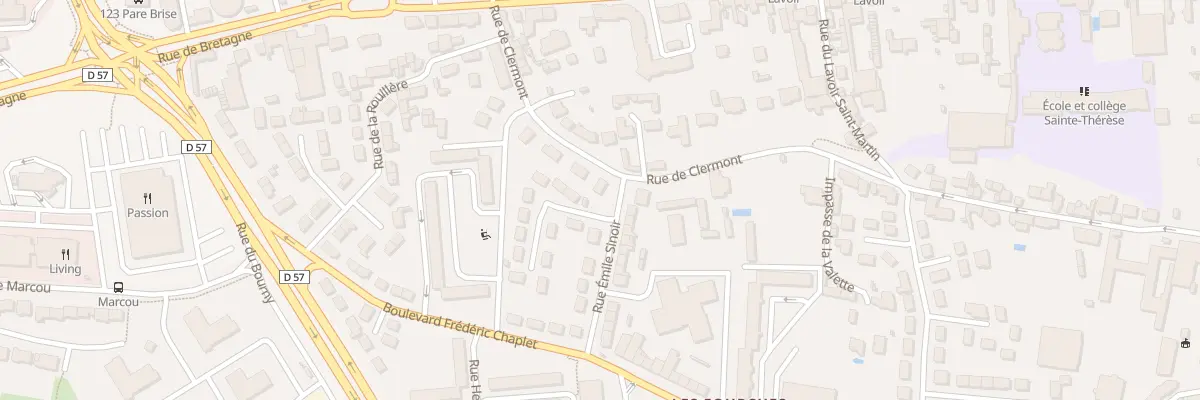 Plan du 105 Rue de Clermont à Laval