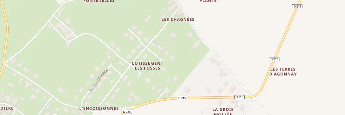 Plan du 27 Rue des Fosses à Bords