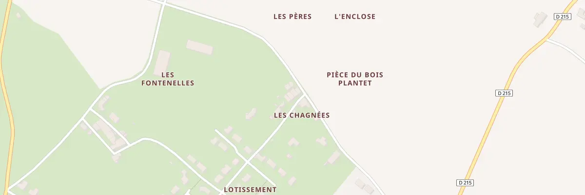 Plan du 34 Rue des Fosses à Bords