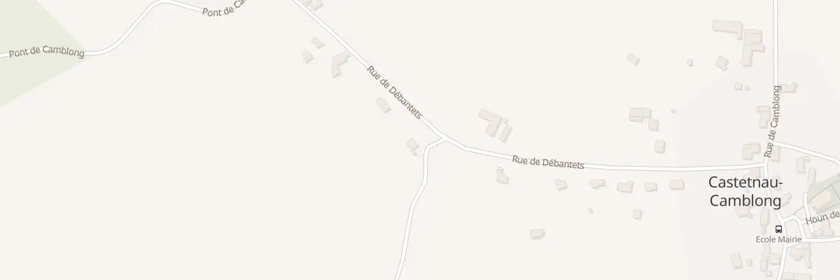 Plan du 5027 Betoueigt à Castetnau-Camblong