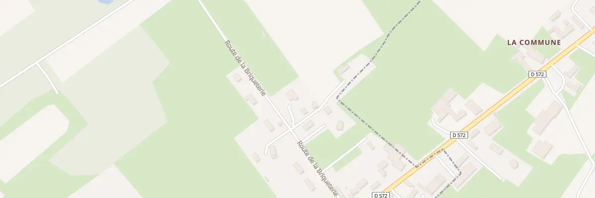 Plan du 10 Rte de la Briqueterie au Tronquay