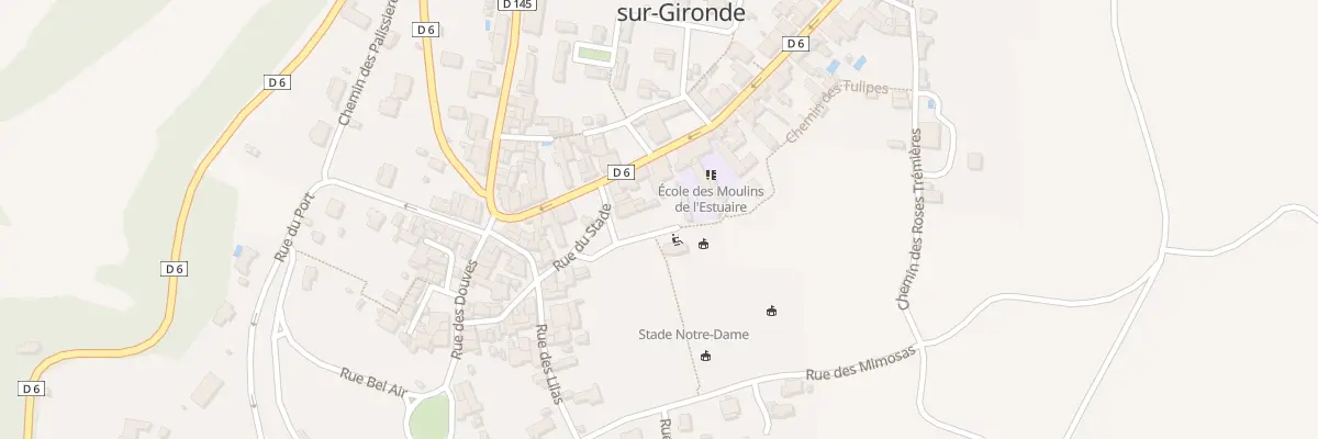 Plan du 5756 Che des Tulipes à Mortagne-sur-Gironde