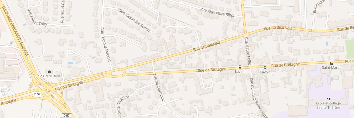Plan du 115 Rue de Beauvais à Laval