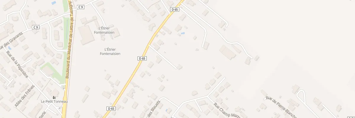 Plan du 35 Rue de merite à Fontenay-le-Comte