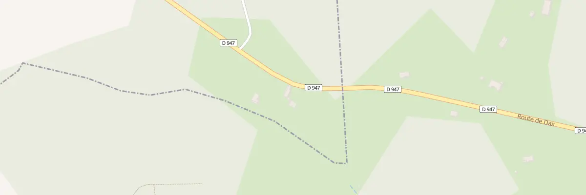 Plan du 1786 Rte d’Orthez à Saint-Boès