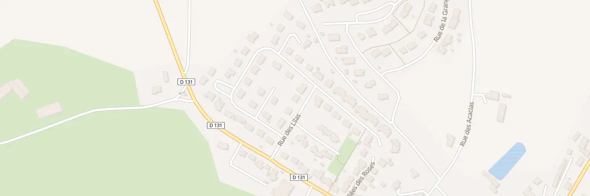 Plan du 7 Rue des Lilas à Andouillé