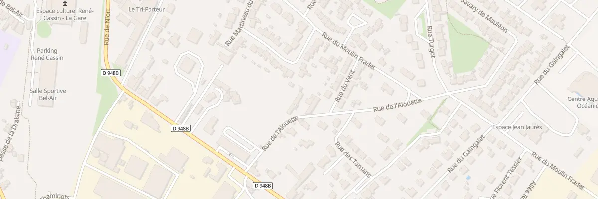 Plan du 15B Rue de l’alouette à Fontenay-le-Comte