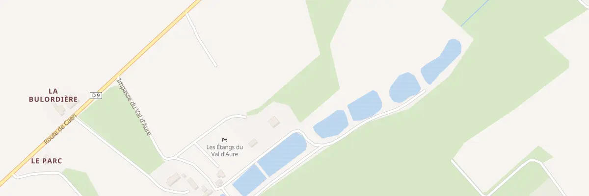 Plan du 5240 Route de Caen (Livry) à Caumont-sur-Aure