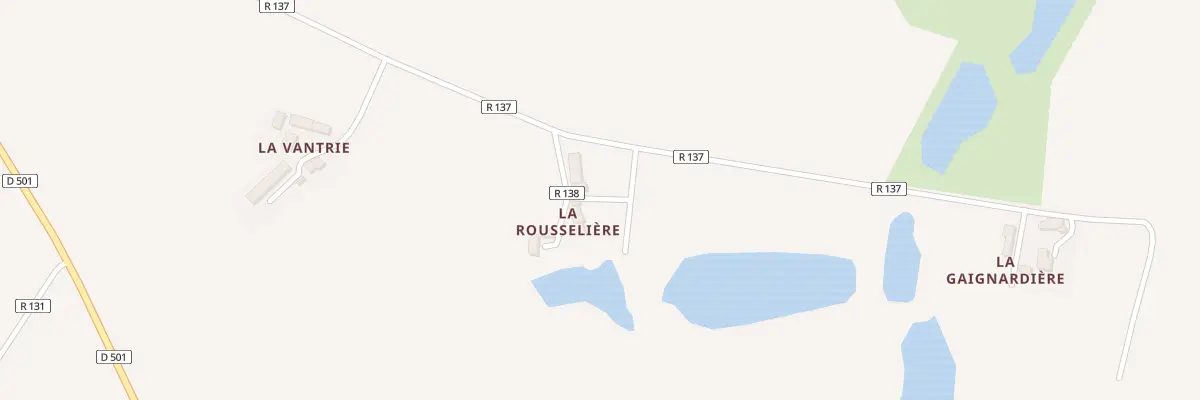 Plan du 51 Che de la Rousselière à La Bigottière
