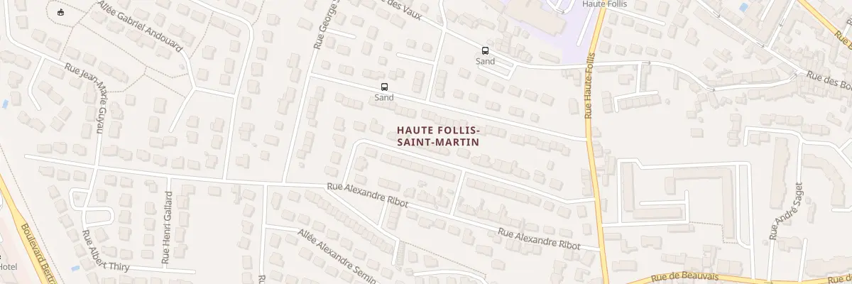 Plan du 38 Rue Adjudant Deslandes à Laval