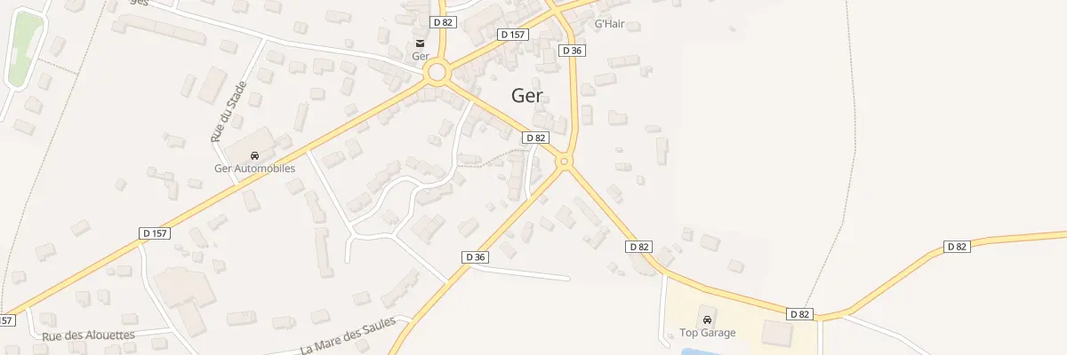 Plan du 14 Rue de la Sélune à Ger