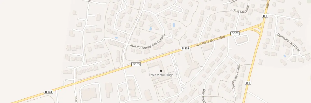 Plan du 7 Rue du Temps des Cerises à Nuillé-sur-Vicoin