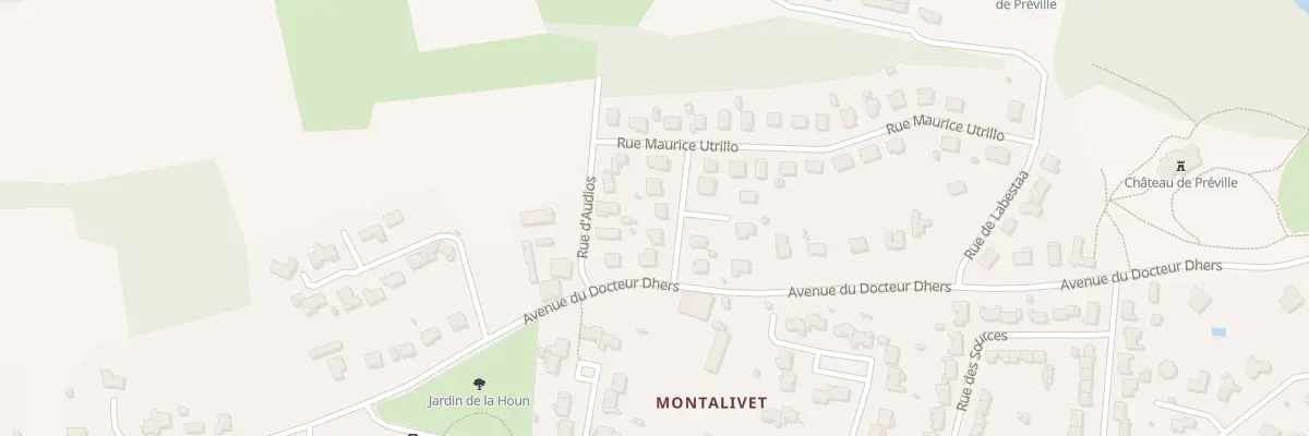 Plan du 3 Rue Henri Nogaret à Orthez
