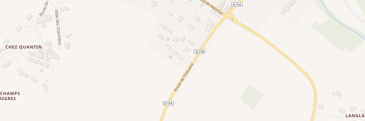 Plan du 1 Imp Sapineau à Thaims