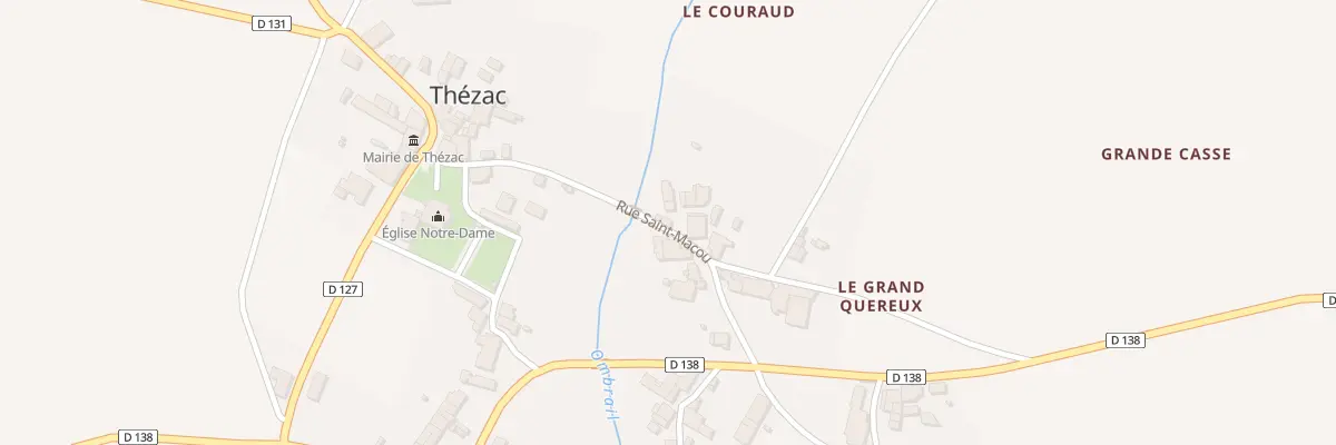 Plan du 7B Rue Saint-Macou à Thézac