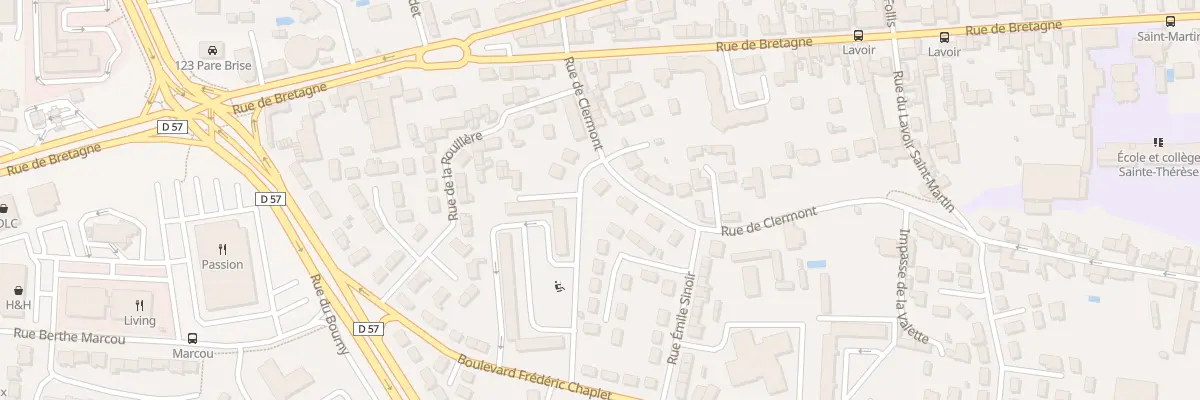 Plan du 117 Rue de Clermont à Laval