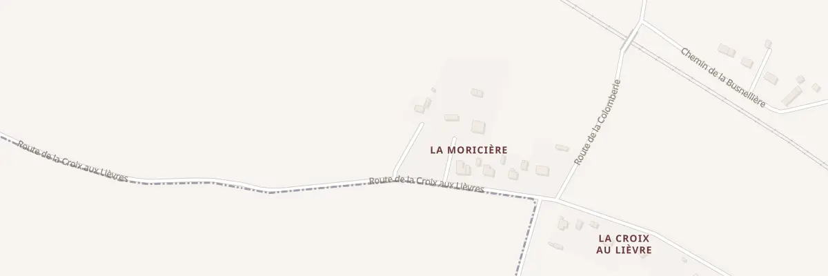 Plan du 1 Rte Crx aux Lievres - Viessoix à Valdallière