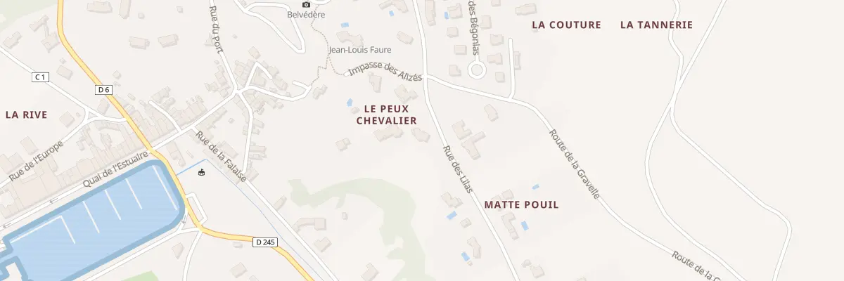 Plan du 14B Rue des Lilas à Mortagne-sur-Gironde