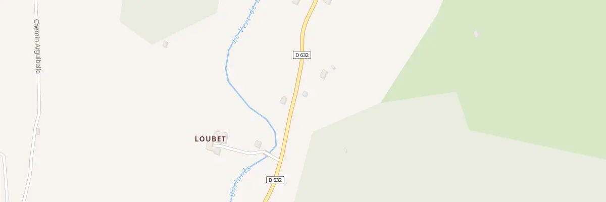 Plan du 6235 Rte de Barlanes à Lanne-en-Barétous