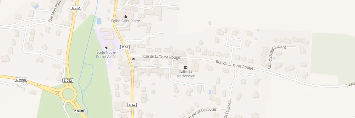Plan du 30 Rue du bourg chasteigner à Cheffois