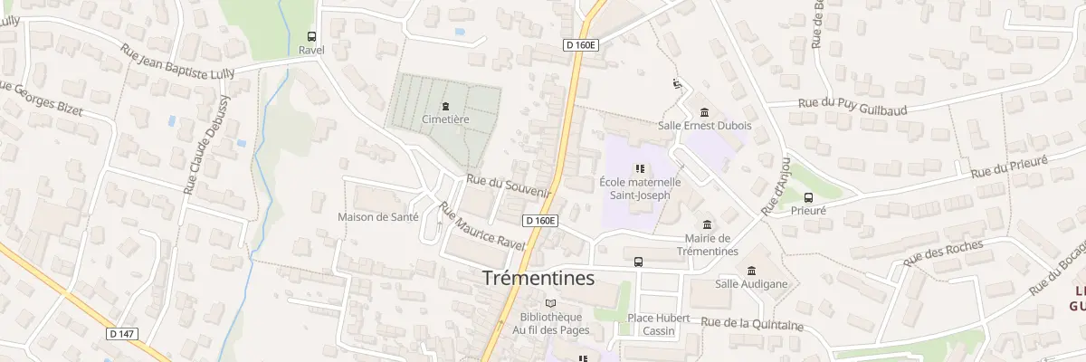 Plan du 48 Rue du Gen de Gaulle à Trémentines
