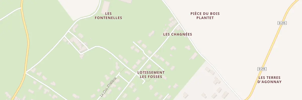 Plan du 24 Rue des Fosses à Bords