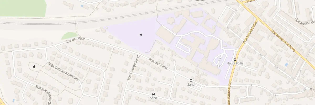 Plan du 60 Rue des Vaux à Laval