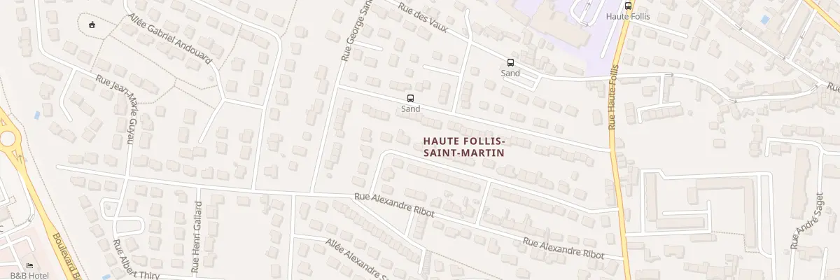 Plan du 44 Rue Adjudant Deslandes à Laval