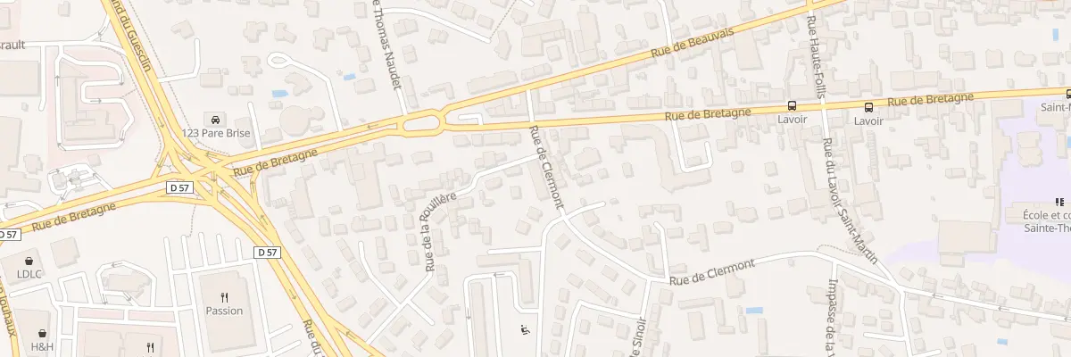 Plan du 125 Rue de Clermont à Laval