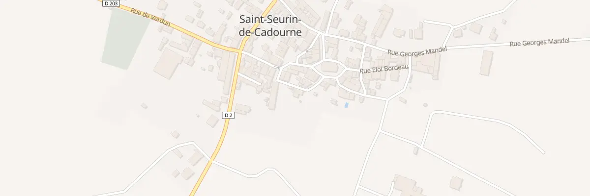 Plan du 30 Le Bourg à Saint-Seurin-de-Cadourne