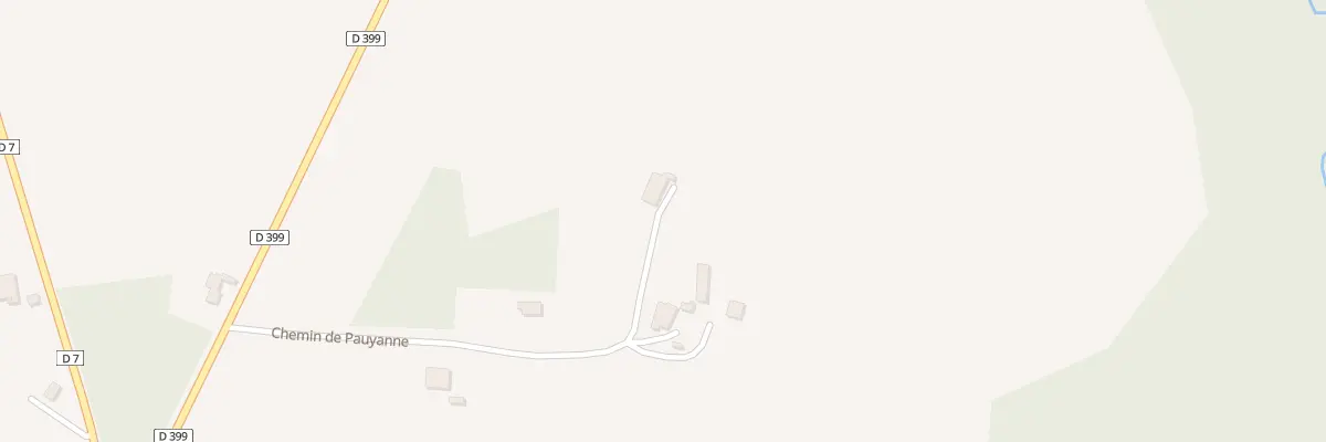 Plan du 357 Chem de Pauyanne à Arsague