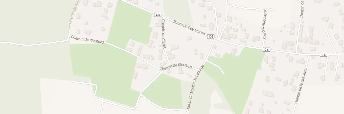 Plan du 1 Che Rieutord à Listrac-Médoc