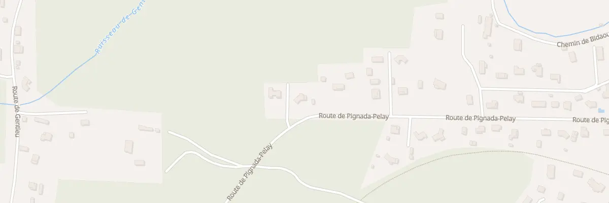 Plan du 600 Laborde à Pissos