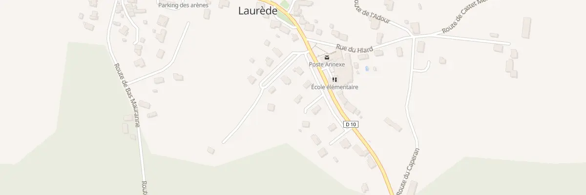 Plan du 4 Imp des Mimosas à Laurède