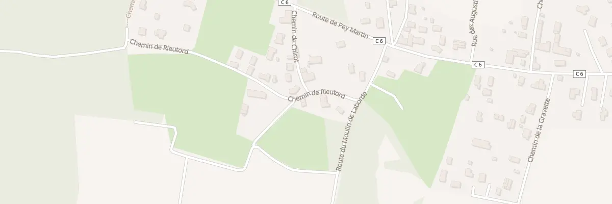 Plan du 4 Che Rieutord à Listrac-Médoc