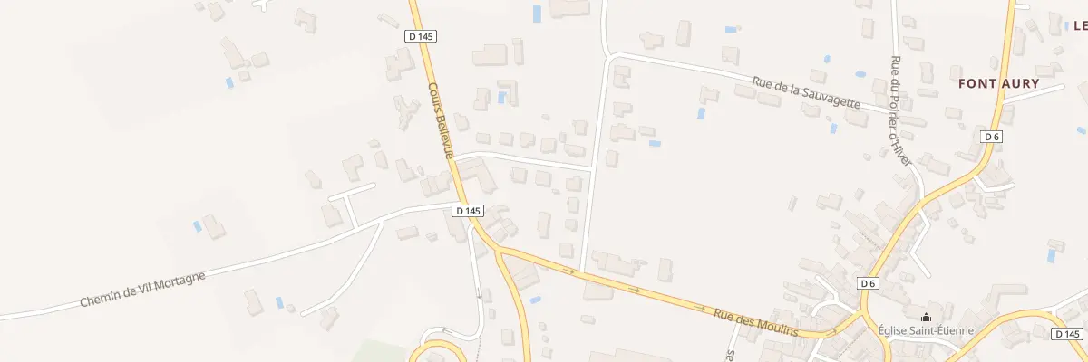 Plan du 6 Rue du Moulin du Terrier à Mortagne-sur-Gironde